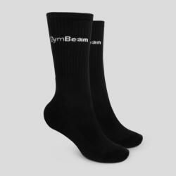 GymBeam 3/4 Socks 3Pack Black zokni - GymBeam XL/XXL