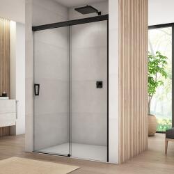 RONAL Usa culisanta pentru nisa, din doua bucati, negru mat, Ronal Cadura CAS2 Black Line CAS2D1200607 (CAS2D1200607)