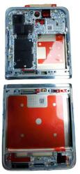 tel-szalk-1929695895 Huawei P50 Pocket ezüst előlap LCD keret, burkolati elem (tel-szalk-1929695895)