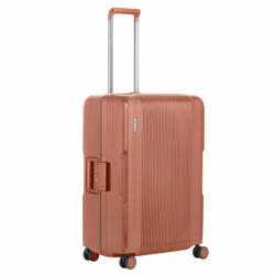 CarryOn Protector téglavörös 4 kerekű csatos közepes bőrönd (502472)