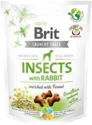 Brit Brit Care Crunchy Cracker Insecte, iepure și fenicul - 200 g