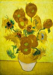 Bluebird Puzzle - Puzzle Vincent Van Gogh - Sunflowers, 1889 - 1 000 piese
