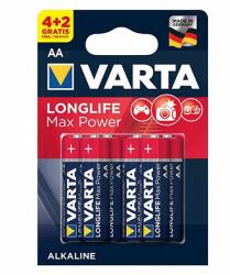 VARTA Baterie Alcalina Lr06 Max Power Varta Bl 6buc (var-4706-6) - global-electronic