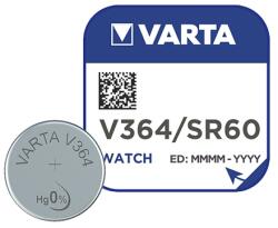 VARTA Baterie Argint Ag1 Sr621sw V364 Blister 1b Varta (var-ag1) - global-electronic Baterii de unica folosinta