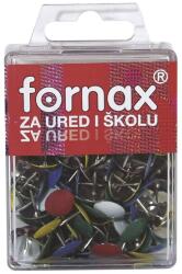 Fornax Rajzszeg BC-22 színes műanyag dobozban Fornax (022)