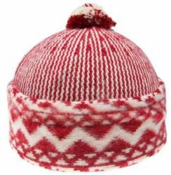 TONAK Retró téli sapka - Piros / tejfelszín (011_000008)