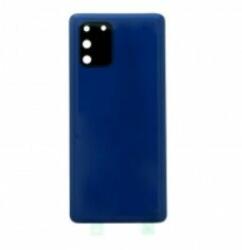Samsung G770 Galaxy S10 Lite, Akkufedél (ragasztóval, kameralencsével), kék