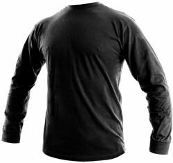 CXS Bluză bărbați cu mânecă lungă PETR - Neagră | L (1620-001-800-94)