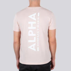 Alpha Industries Backprint T - pale peach