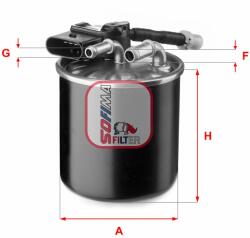 SOFIMA filtru combustibil SOFIMA S 4151 NR (S 4151 NR) - automobilus