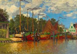 Bluebird Puzzle - Puzzle Claude Monet: Barci la Zaandam, 1871 - 1 000 piese Puzzle