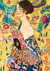 Bluebird Puzzle - Puzzle Gustav Klimt: Dama cu evantai, 1918 - 1 000 piese Puzzle