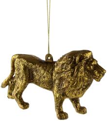  Deco pandantiv leu auriu 12, 5x4x7, 5 cm (49336SI)