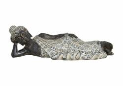  Statueta buddha intins 30/8/8 cm (10013236)