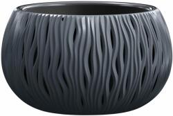  Ghiveci Prosperplast Sandy Bowl antracit 37x21 cm (56519018)