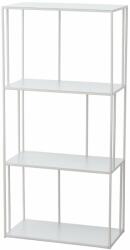  Raft metalic Henk alb 28/55/115 cm (2013858) Raft