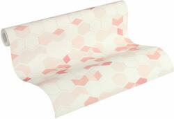 Tapet vinil Scandinavian roz cu aspect geometric 10, 05 x 0, 53 m (54577449)