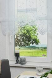  Perdea brodata Plauen alba 95/95 cm (58614612 01)