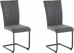  Set 2 scaune Oliver gri 43/55/98 cm (71247651)