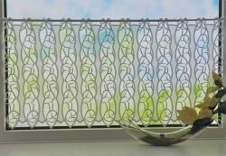  Perdea brodata Paulen Roma alba 140/47 cm (76133330b)