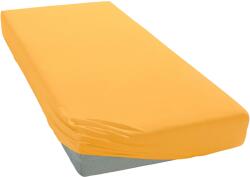 Cearsaf cu elastic Jersey portocaliu 180/200 cm (75589747) Lenjerie de pat