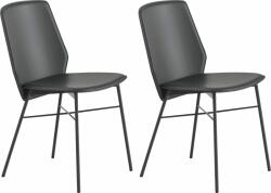  Set 2 scaune SIBILLA CB/1959 gri 45/56/83 cm (54073034)