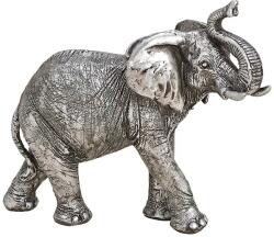 Statueta elefant argintiu 21x17x7 cm (10029714)