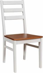  Set 2 scaune albe Horki 43/54/90 cm (70317212)