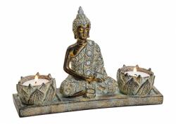 Suport lumanare Buddha 20/6/13 cm (10011579)