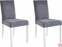 Set 2 scaune Micro albastre stofa (144874)