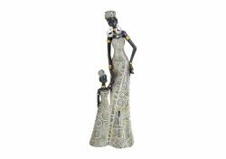  Statueta mama africana 11x7x32 cm (10012322)