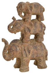  Statueta grup elefanti maro 21/31/11 cm (10025773GG)