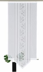  Perdea glisanta Flora-Spitz alba 60/225 cm (603828/3a)