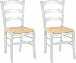 Set 2 scaune Super Paesana albe 40/49/87 cm (62528250)
