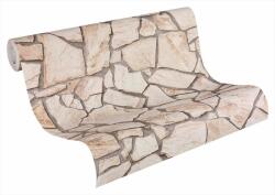  Tapet netesut gri cu aspect de piatra Best of Wood 10, 05 x 0, 53 m (87226540)