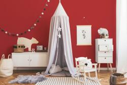 Tapet vlies rosu Little Stars 10, 05 x 0, 53 m (95724938)