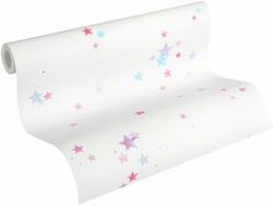  Tapet hartie cu stelute colorate Stars 10, 05 x 0, 53 m (56791139)