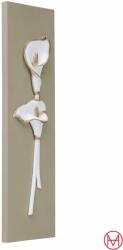  Tablou cappuccino floare 80/24/4, 5 cm (33181750)