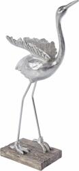  Figurina decorativa Kranich argintiu 28/15/61 cm (57052158)