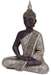 Statueta Buddha argintie H29 cm (10017488)