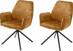 Set 2 scaune Ottawa curry 60/64/89 cm (95109759)
