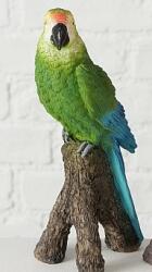 Statueta papagal verde 21 cm (1002666BT-A)