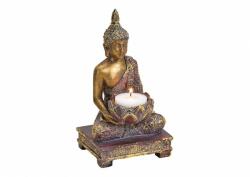  Suport lumanare Buddha H18 cm (10025518)