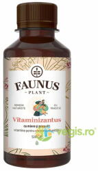 Faunus Plant Sirop Vitaminizantus cu Miere si Propolis 200ml - vegis