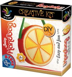 D-Toys Set creativ de cusut gentuta portocala - Juicy Handbag (68583)