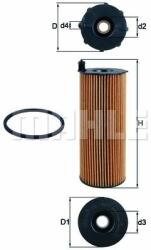 KNECHT Filtru ulei KNECHT OX 196/1D (OX 196/1D) - automobilus