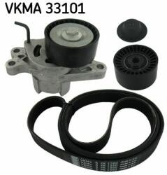 SKF Set curea transmisie cu caneluri SKF VKMA 33101 (VKMA 33101) - automobilus