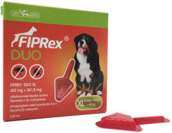 Fiprex XL 402 mg + 361, 8 mg rácsepegtető oldat kutyáknak1x
