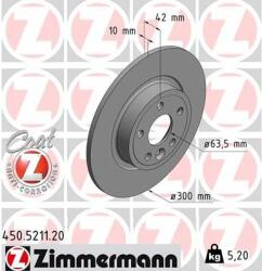 ZIMMERMANN Disc frana ZIMMERMANN COAT Z 450.5211. 20 (450.5211.20)