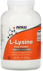 NOW L-lizină, pulbere pură - Now Foods L-Lysine Pure Powder 454 g